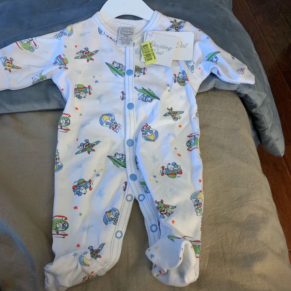 NWT Starting Out Brand premie onsie